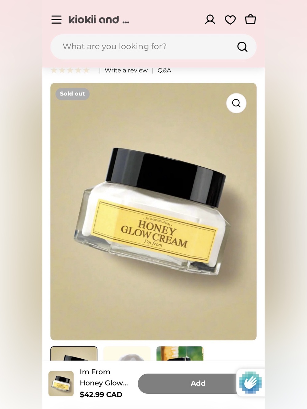 I'm From Honey Glow Cream Moisturizer - Picture 4 of 4